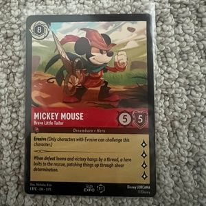 Disney Lorcana Mickey Mouse D23 "Brave Little Tailor" 2022